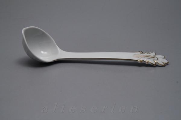 Porzellanlöffel für Sauciere L 21,5 cm