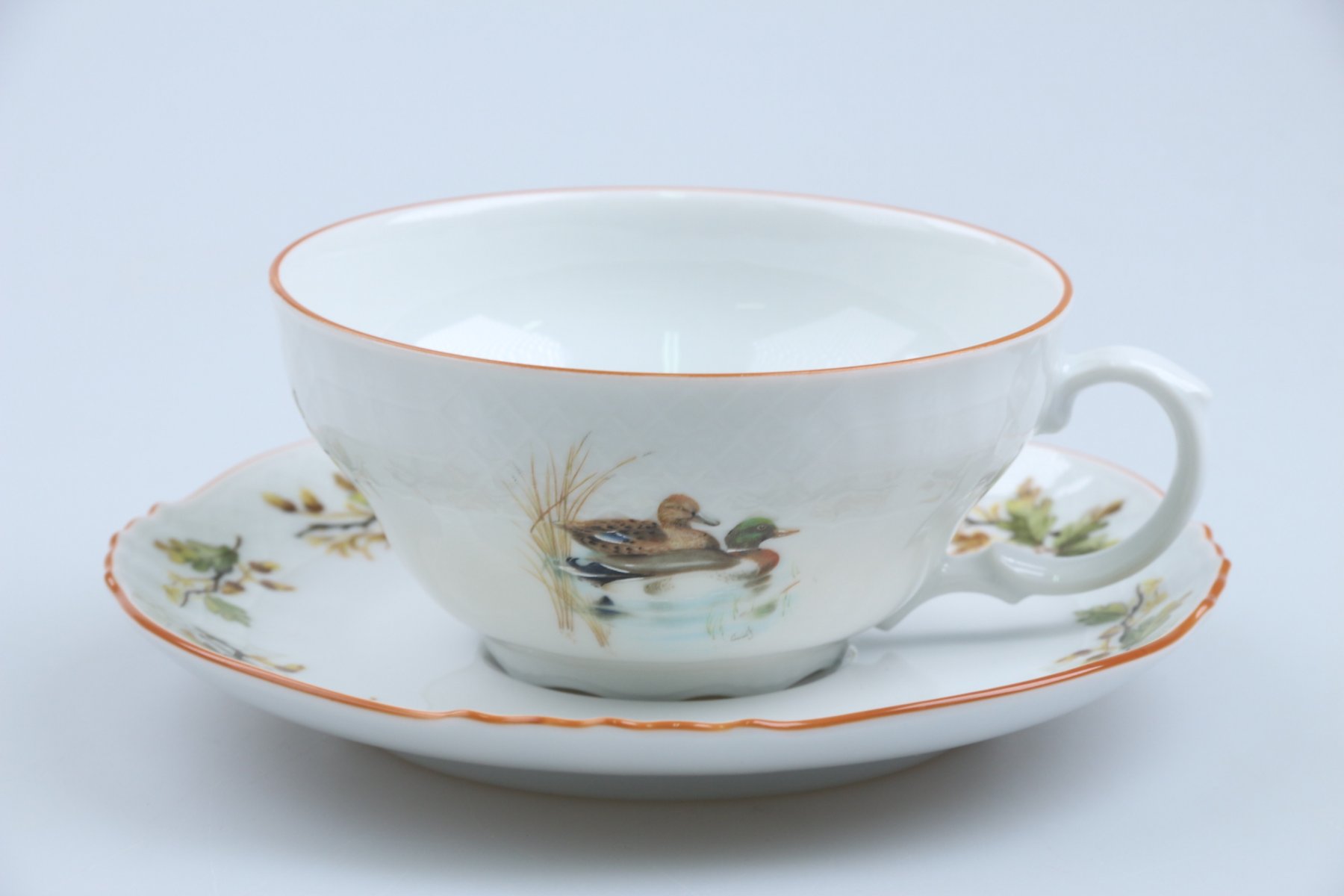 Teetasse mit Untere Stockente