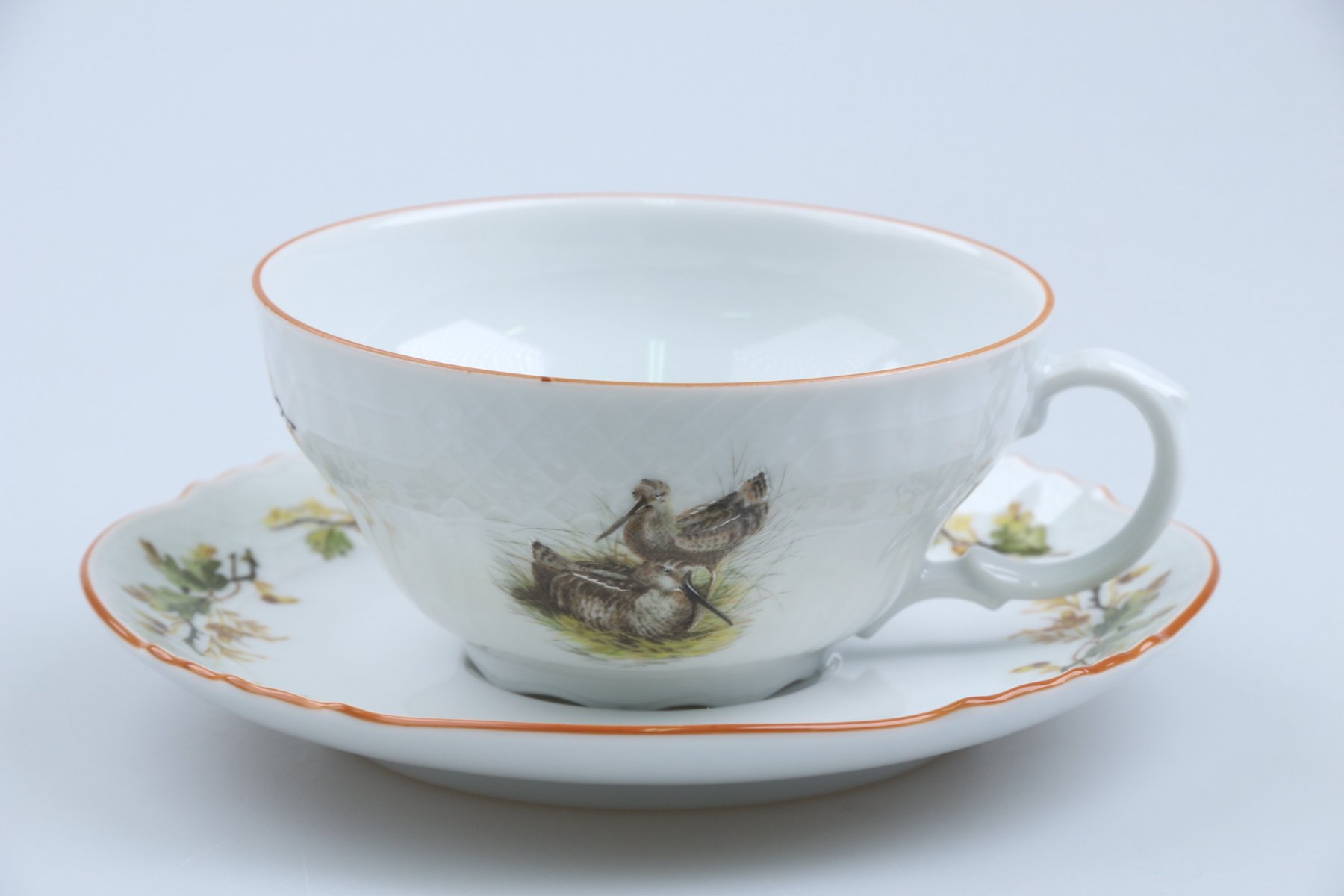 Teetasse mit Untere Schnepfe